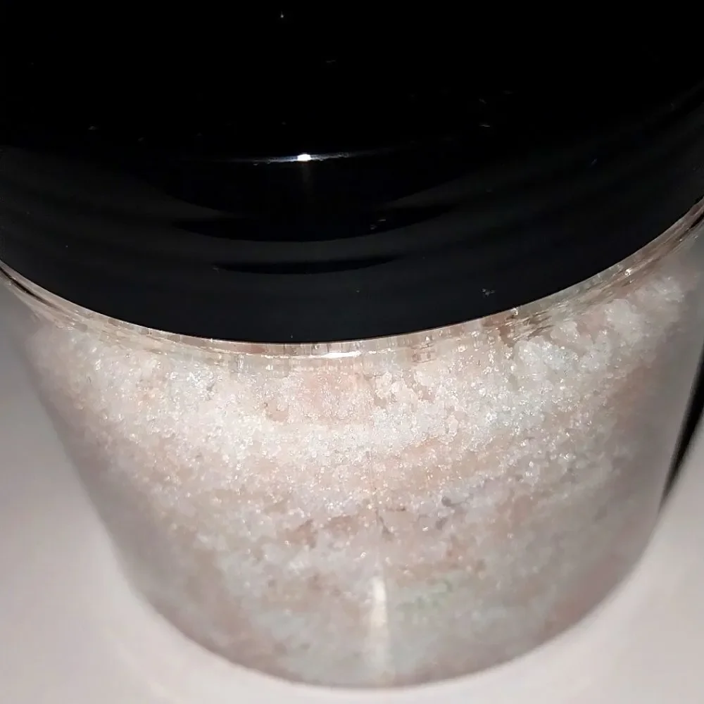 Hand crafted limited edition cotton candy emulsified sugar scrub 6 oz